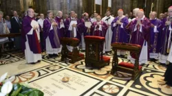 La preghiera in Duomo a MIlano nel terzo anniversario dalla scomparsa del cardinale Carlo Maria Martini / chiesadimilano.it