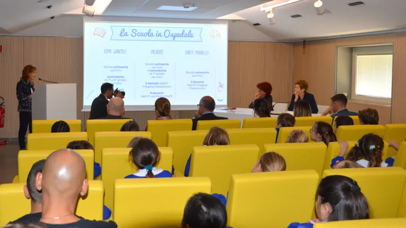 L'inaugurazione dell'anno scolastico al Bambino Gesù |  | Ospedale Bambino Gesù