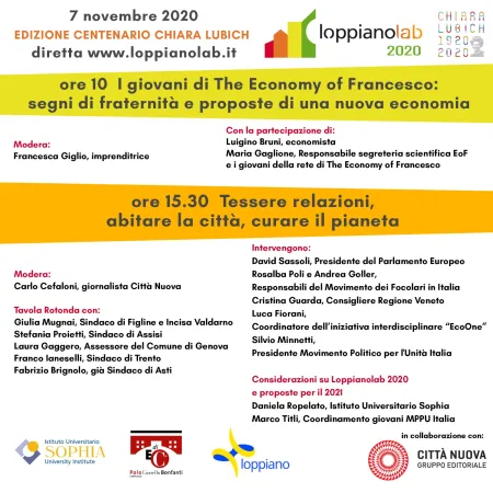 Il programma del webinar |  | LoppianoLab