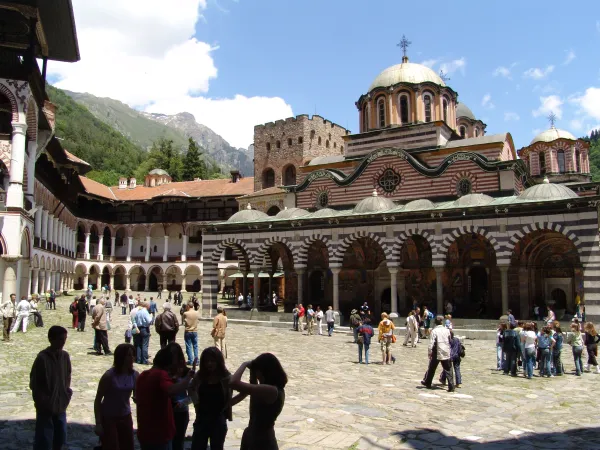 Il Monastero di Rila in Bulgaria |  | wikimedia commons