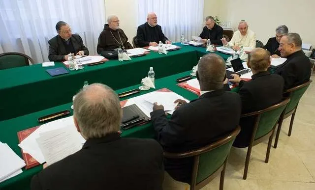 Papa Francesco durante i lavori del C9 |  | Vatican Media - ACI Group