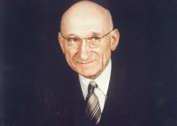 Robert Schuman | Un ritratto di Robert Schuman (1886 - 1963) | Pd