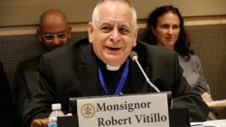 Monsignor Robert Vitillo, segretario generale dell'ICMC / pd