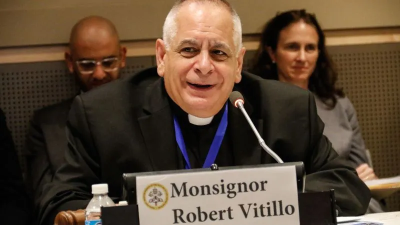 Monsignor Robert Vitillo | Monsignor Robert Vitillo, segretario generale dell'ICMC | pd