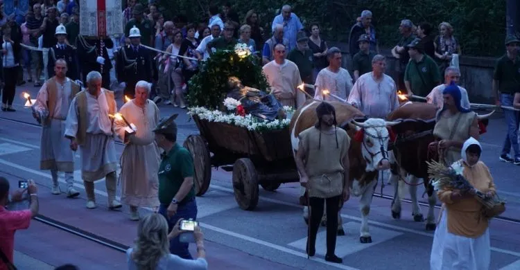 Una immagine della rievocazione storica del transito di Sant' Antonio  |  | santantonio.org