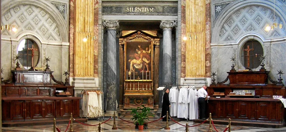 Sacrestia, San Pietro | La sacrestia della Basilica di San Pietro
 | pd