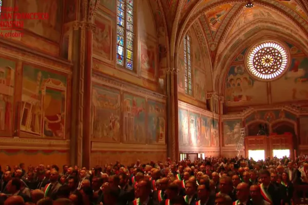 pagina fb diretta Basilica San Francesco Assisi