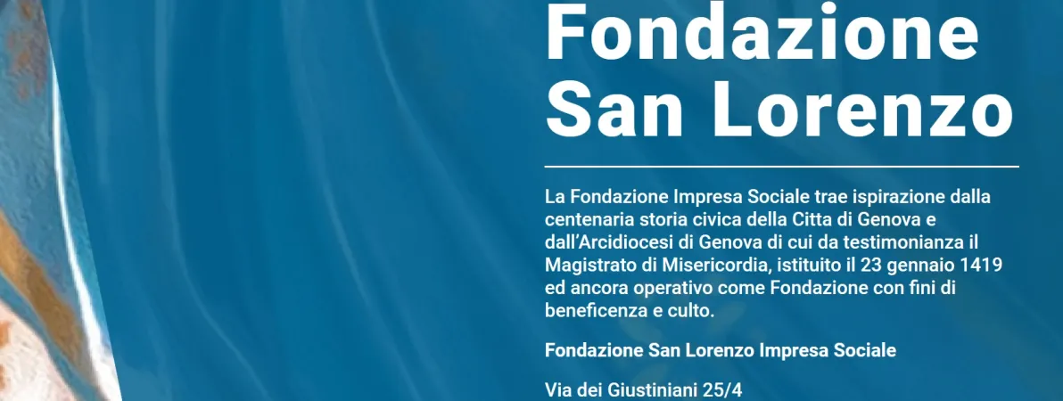 Locandina |  | Sito Fondazione San Lorenzo