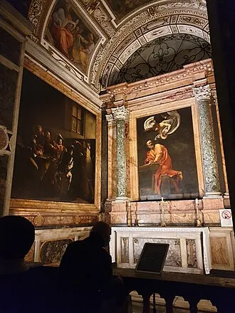 San Luigi dei Francesi, cappella Caravaggio