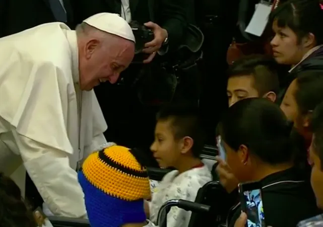 Papa Francesco all'ospedale Federico Gomez | Papa Francesco all'ospedale Federico Gomez di Città del Messico, 14 febbraio 2016 | CTV