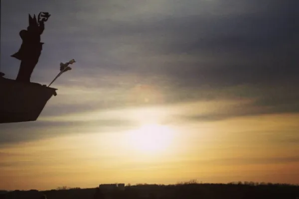 La statua di San Giovanni Paolo II al Santuario della Divina Misericordia di Cracovia / Instagram Krakow2016