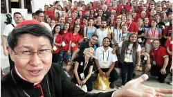 Selfie del Cardinale Luis Antonio Tagle e i giovani a Caritas Youth  / Caritas Internationalis