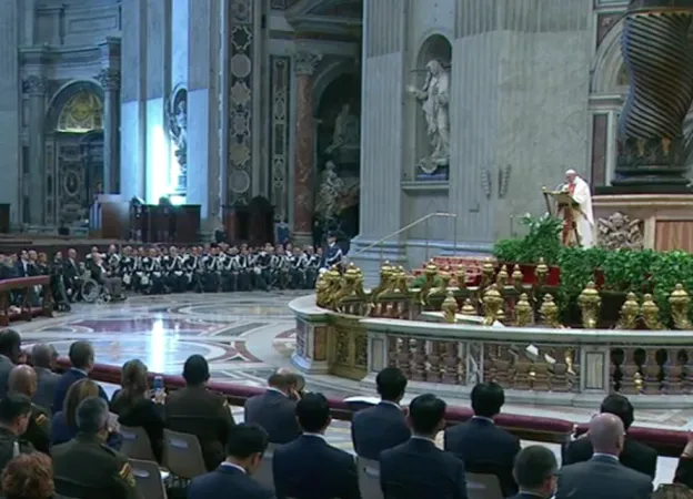 Il Papa celebra la Messa per la Gendarmeria vaticana |  | CTV