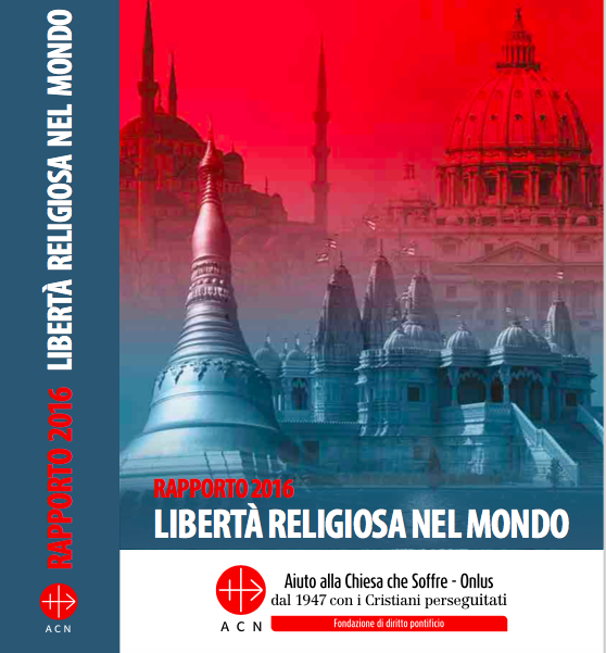 La copertina del rapporto ACS sulla libertà religiosa  / ACS