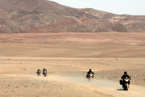 Una immagine dall'ultimo viaggio africano di MotoForPeace / MotoForPeace