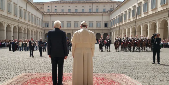 Il Papa e il Presidente |  | Quirinale