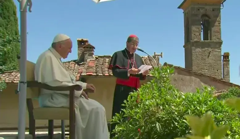 Papa Francesco a Barbiana | Papa Francesco a Barbiana (FI) per l'omaggio a don Lorenzo Milani, 20 giugno 2017 | CTV