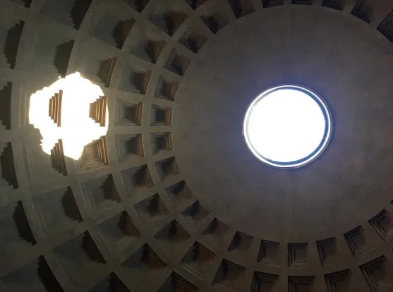 L'oculum della cupola del Pantheon  |  | OB