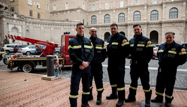 I vigili del Fuoco dello Stato della Città del Vaticano  |  | Daniel Ibanez / CNA