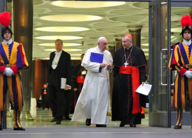 Il Cardinale Parolin e Papa Francesco  |  | ACI Stampa 