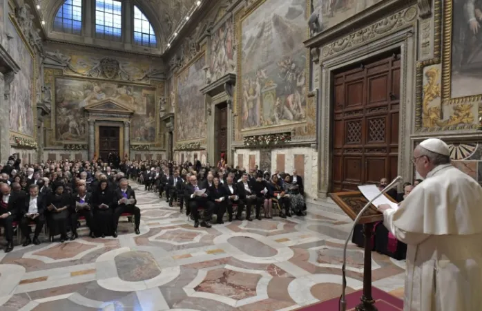 Papa Francesco nel suo discorso al Corpo Diplomatico  |  | Vatican Media