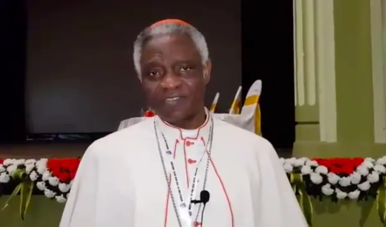 Cardinale Peter Turkson | Il Cardinale Peter Turkson, prefetto del Dicastero per il Servizio allo Sviluppo Umano Integrale, durante la missione in India | Vatican IHD