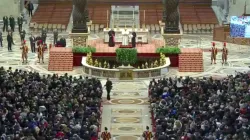 Papa Francesco con i fedeli dell'arcidiocesi di Benevento, Basilica Vaticana, 20 febbraio 2019 / Vatican Media / YouTube