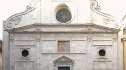 La facciata della chiesa di sant' Agostino in Campo Marzio
 / Wikipedia