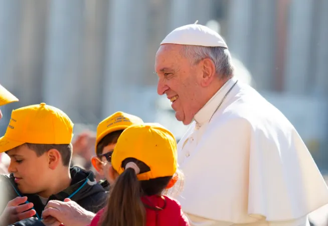 Il Papa durante l'Udienza Generale |  | Lucia Ballester / ACI group