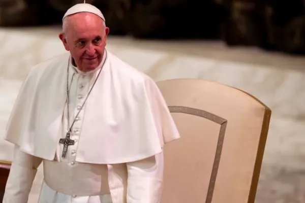 Papa Francesco durante una udienza / Archivio ACI Group