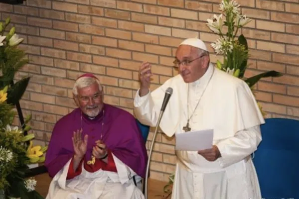 Papa Francesco e l'arcivescovo Bregantini / Giuseppe Natilli