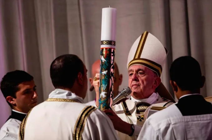 Papa Francesco  |  | © EWTN-CNA Photo/Daniel Ibáñez/Vatican Pool