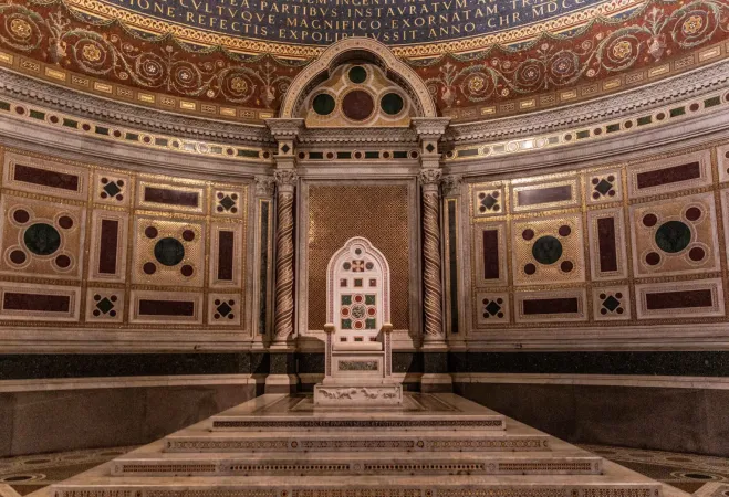 La cattedra della Basilica di San Giovanni in Laterano  |  | Daniel Ibanez/ Aci Group