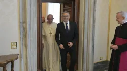 Papa Francesco e il presidente di Capo Verde Fonseca, 16 novembre 2019  / Vatican News / ACI Group