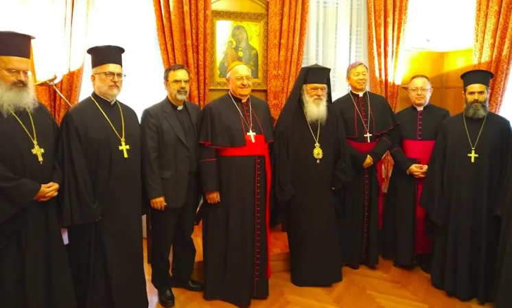 Il Cardinale Leonardo Sandri con Sua Beatitudine Ieronymos, Arcivescovo di Atene e Primate della Chiesa Ortodossa di Grecia |  | Congregazione per le Chiese Orientali