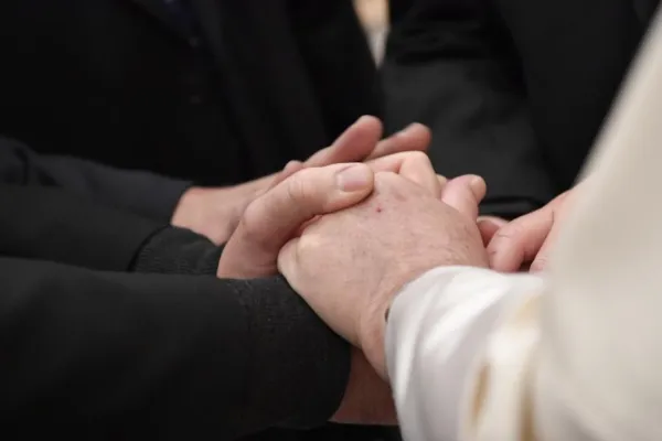 Un momento dell'incontro di Papa Francesco con i partecipanti all'incontro  / Vatican Media / Vatican News