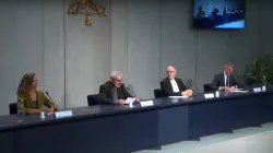 La conferenza stampa di presentazione del Messaggio per la Giornata Mondiale dei Rifugiati / Vatican Media