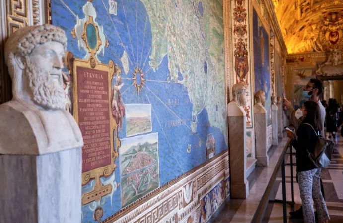 I primi visitatori dei Musei Vaticani il 1 giugno |  | Daniel Ibanez/ Aci Group