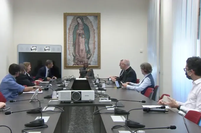 Un momento del meeting |  | Vatican Media