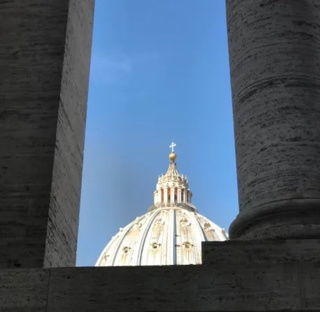 Un vista particolare della cupola di San Pietro |  | AA