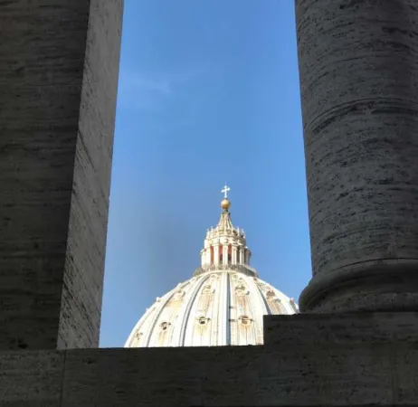 La cupola di San Pietro dalla Stazione Ferroviaria  |  | AA