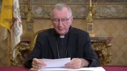 Il Cardinale Parolin legge il suo messaggio per il 75esimo delle Nazioni Unite / Holy See Mission UN