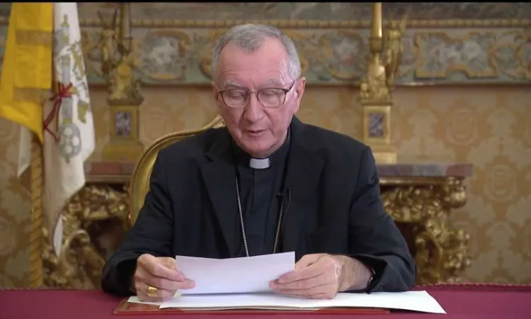 Cardinale Pietro Parolin | Il Cardinale Pietro Parolin, segretario di Stato vaticano | Vatican News / You Tube