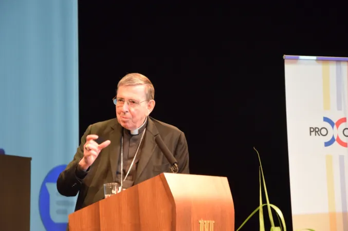 Cardinale Kurt Koch | Il Cardinale Koch in una delle conferenze tenute durante il suo viaggio in Austria, tenutosi dal 6 al 9 ottobre 2020 | Pontificio Consiglio per la Promozione dell'Unità dei Cristiani