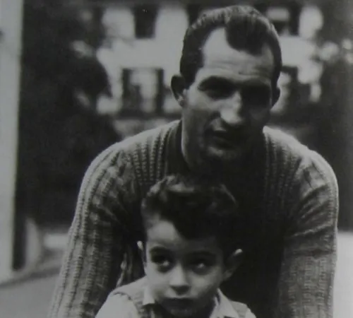 Gino Bartali con il figlio Andrea | Gino Bartali con il figlio Andrea | Famiglia Bartali