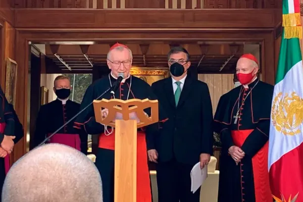 Il Cardinale Pietro Parolin, Segretario di Stato vaticano, in Messico / Ana Paula Morales / ACI Prensa