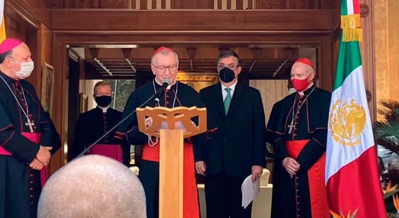 Cardinale Pietro Parolin | Il Cardinale Pietro Parolin, Segretario di Stato vaticano, in Messico | Ana Paula Morales / ACI Prensa