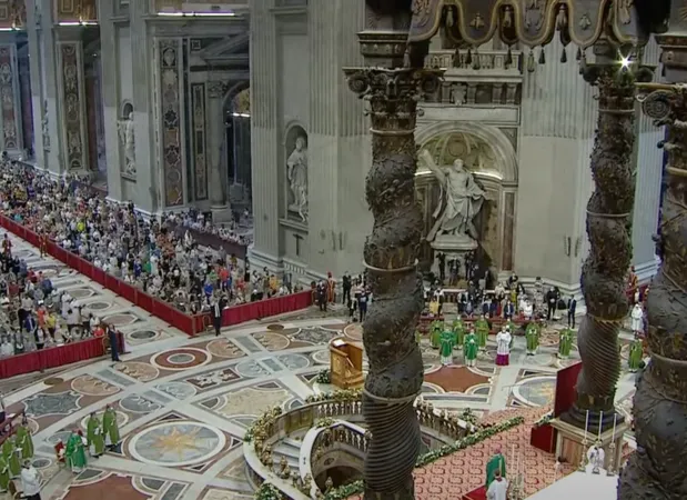 La messa in Basilica Vaticana  |  | Vatican Media 