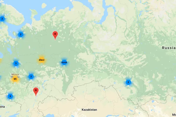 Le parrocchie nel territorio dell'ex Unione Sovietica / Chiesa Cattolica