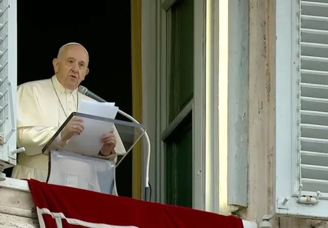 Papa Francesco guida l'Angelus |  | Vatican Media